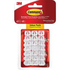 Command Adhesive Strip Decorating Clips