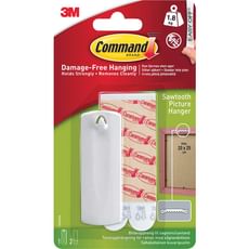Command Adhesive Strip Sawtooth Picture Hanger