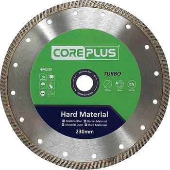 Coreplus Hard Material Turbo Diamond Blade