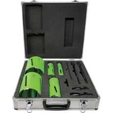 Coreplus 11 Piece Dry Diamond Core Drill Bit Set