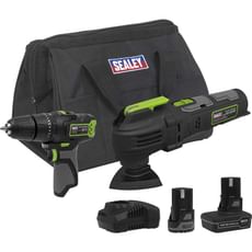 Sealey 10.8v Cordless Combi Drill and Multi Tool Kit Sealey 10.8v Cordless Combi Drill and Multi Tool Kit