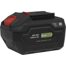Sealey CP20VBP6 20v Cordless Li-ion Battery 6ah Sealey CP20VBP6 20v Cordless Li-ion Battery 6ah