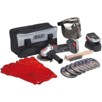 Sealey CP5418V 18v Cordless Angle Grinder 115mm