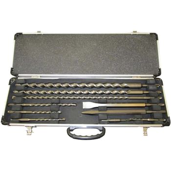 Makita 10 Piece SDS Plus Drill Bit and Chisel Set