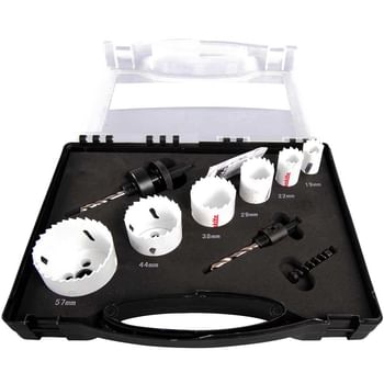 Makita 8 Piece Plumbers Bi Metal Hole Saw Set