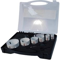 Makita 8 Piece Electricians Bi Metal Hole Saw Set Makita 8 Piece Electricians Bi Metal Hole Saw Set