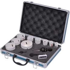 Makita 12 Piece Electricians Bi Metal Hole Saw Set