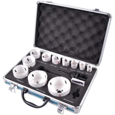 Makita 14 Piece Plumbers Bi Metal Hole Saw Set Makita 14 Piece Plumbers Bi Metal Hole Saw Set
