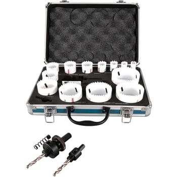Makita 16 Piece Bi Metal Hole Saw Set
