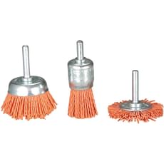 Makita 3 Piece Nylon Brush Set Coarse