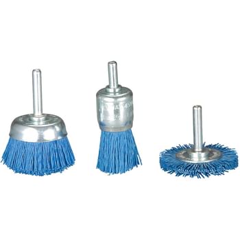 Makita 3 Piece Nylon Brush Set Fine