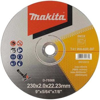 Makita WA46R Thin Stainless Steel Cutting Discs