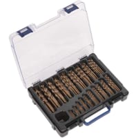 Sealey 170 Piece HSS-Co Drill Bit Set 