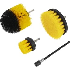 Sealey 4 Piece Hex Shank Drill Scrubbing Brush Set