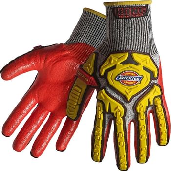 Dickies Heavy Duty Cut 5 Knit Impact Gloves