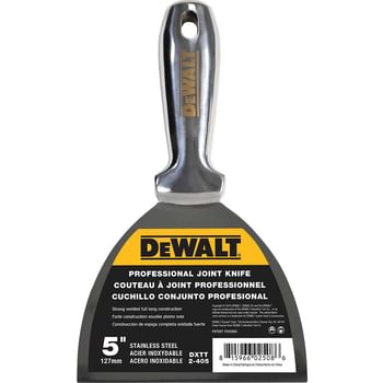 DeWalt Stainless Steel Dry Wall Jointing and Filling Knife