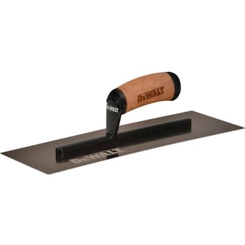 DeWalt Gold Stainless Steel Curved Dry Wall Finishing Trowel DeWalt Gold Stainless Steel Curved Dry Wall Finishing Trowel