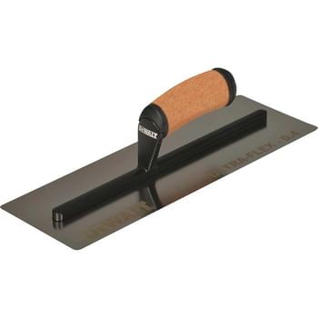 DeWalt Drywall Flex Stainless Steel Flat Trowel Leather Handle