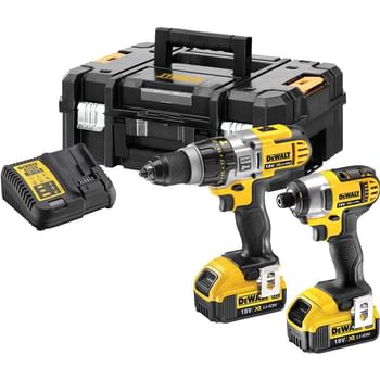 DeWalt DCK290M2T 18v XR Cordless Combi Drill and Impact Driver Kit