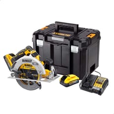 DeWalt DCS573 18v XR Cordless Brushless FLEXVOLT High Power Circular Saw 190mm