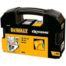 DeWalt 10 Piece BIM Extreme General Purpose Holesaw Set DeWalt 10 Piece BIM Extreme General Purpose Holesaw Set
