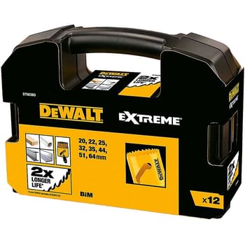 DeWalt 12 Piece BIM Extreme General Purpose Holesaw Set