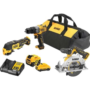 DeWalt DCK318P1D1 12v XR Cordless Brushless 3 Piece Power Tool Kit
