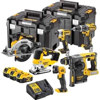 DeWalt DCK690P3T 18v XR Cordless Brushless 6 Piece Power Tool Kit Price Comparisons | Compare The Build