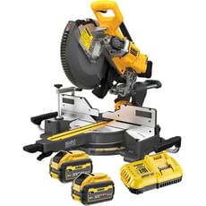 DeWalt DCS781 54v XR FLEXVOLT Cordless Sliding Mitre Saw 305mm DeWalt DCS781 54v XR FLEXVOLT Cordless Sliding Mitre Saw 305mm