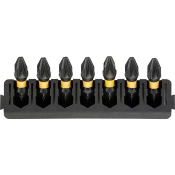 DeWalt 7 Piece FlexTorq PZ2 Screwdriver Bit Bar Set