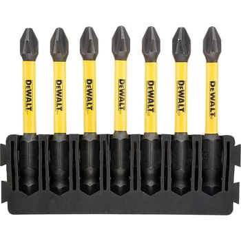 DeWalt 7 Piece FlexTorq PH2 Screwdriver Bit Bar Set