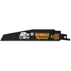 DeWalt Extreme 2X Life General Purpose Reciprocating Sabre Saw Blades DeWalt Extreme 2X Life General Purpose Reciprocating Sabre Saw Blades