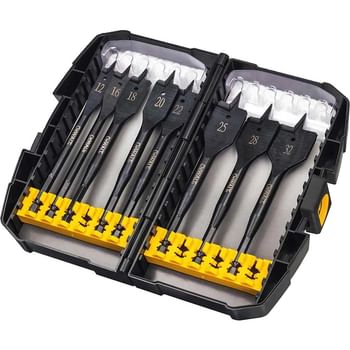 DeWalt 8 Piece Extreme Impact Flat Wood Drill Bit Set