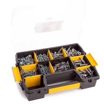DeWalt 200 Piece Zip It Plasterboard Anchor Kit