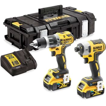 DeWalt DCK2500 18v XR Cordless Brushless Tool Connect Combi Drill and Impact Driver