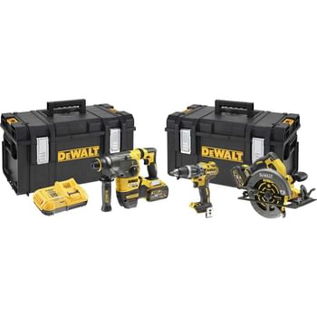 DeWalt DCK357T2 54v and 18v XR Cordless Brushless FLEXVOLT 3 Piece Power Tool Kit