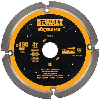 DeWalt PCD Fibre Cement Saw Blade