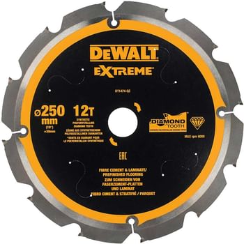 DeWalt PCD Fibre Cement Saw Blade