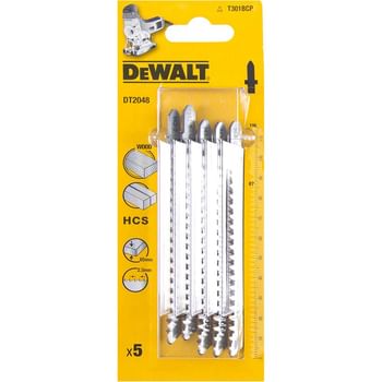 DeWalt T301BCP HCS Wood Cutting Jigsaw Blades
