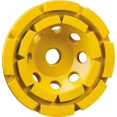 DeWalt 125mm Double Row Diamond Cup Grinding Disc