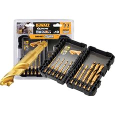 DeWalt 10 Piece Impact Drill Bit Set DeWalt 10 Piece Impact Drill Bit Set