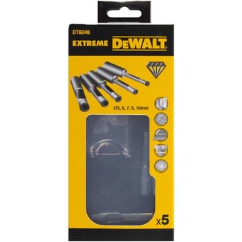 DeWalt 5 Piece Diamond Tile Drill Bit Set