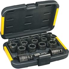 DeWalt 17 Piece 1/2" Drive Impact Socket Set Metric DeWalt 17 Piece 1/2" Drive Impact Socket Set Metric