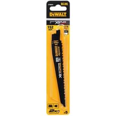 DeWalt Extreme Runtime Wood Cutting Reciprocating Sabre Saw Blades DeWalt Extreme Runtime Wood Cutting Reciprocating Sabre Saw Blades