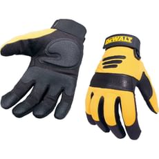 DeWalt Performance 2 Synthetic Padded Leather Gloves DeWalt Performance 2 Synthetic Padded Leather Gloves