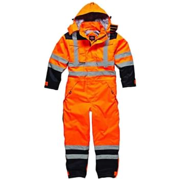 Dickies Hi Vis Waterproof Safety Overall