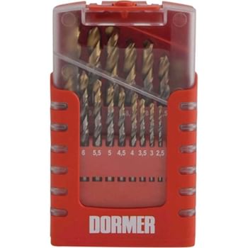 Dormer A095 19 Piece HSS TiN Drill
