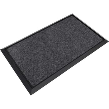 Sealey Rubber Disinfection Floor Mat and Removable Polyester Carpet