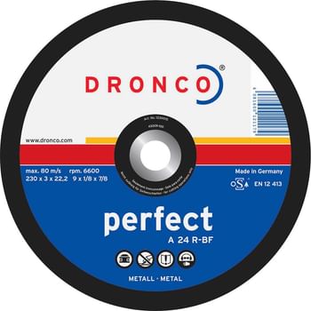 Dronco A 24 R PERFECT Flat Metal Cutting Disc