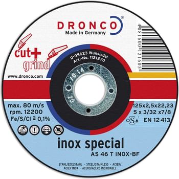 Dronco AS 46 T INOX Thin Stainless Steel Cutting Disc